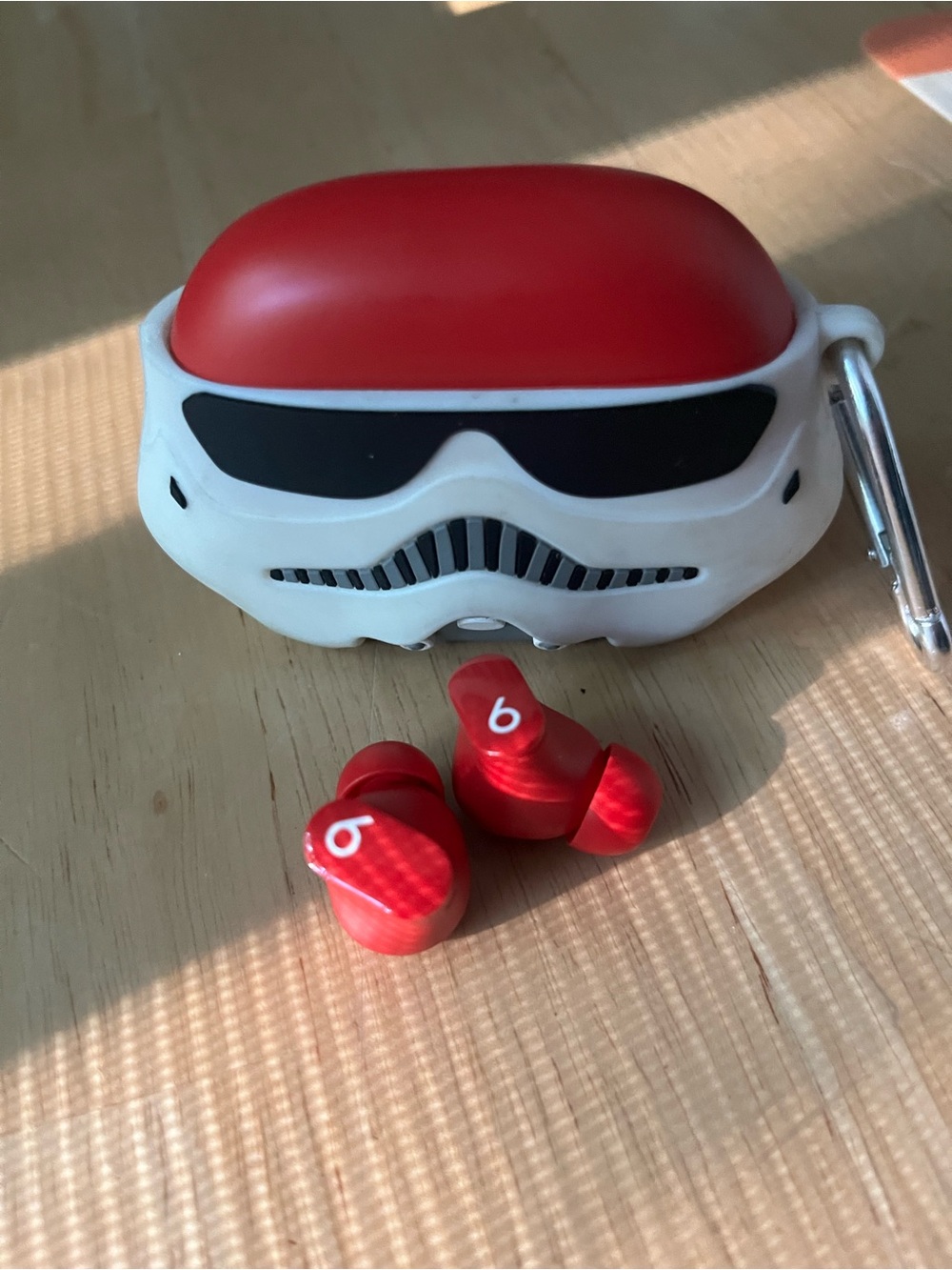 Beats by Dre Red Earbud Headphones